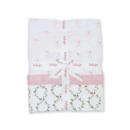 Bedding|Lulujo Reversible Muslin Blanket