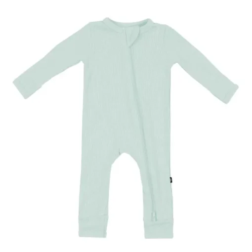 Sleepers|Kyte Baby Ribbed Bamboo Zippered Romper