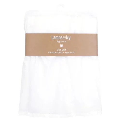 Bedding|Lambs & Ivy Ruffled Crib Skirt