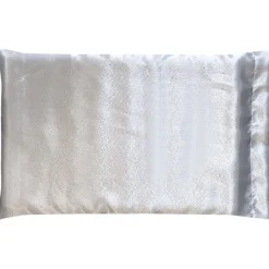 Bedding|Kushies Satin Toddler Pillow Case - Grey