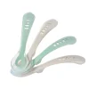 Tableware|Beaba Second Stage Silicone Spoons - 4 Pack