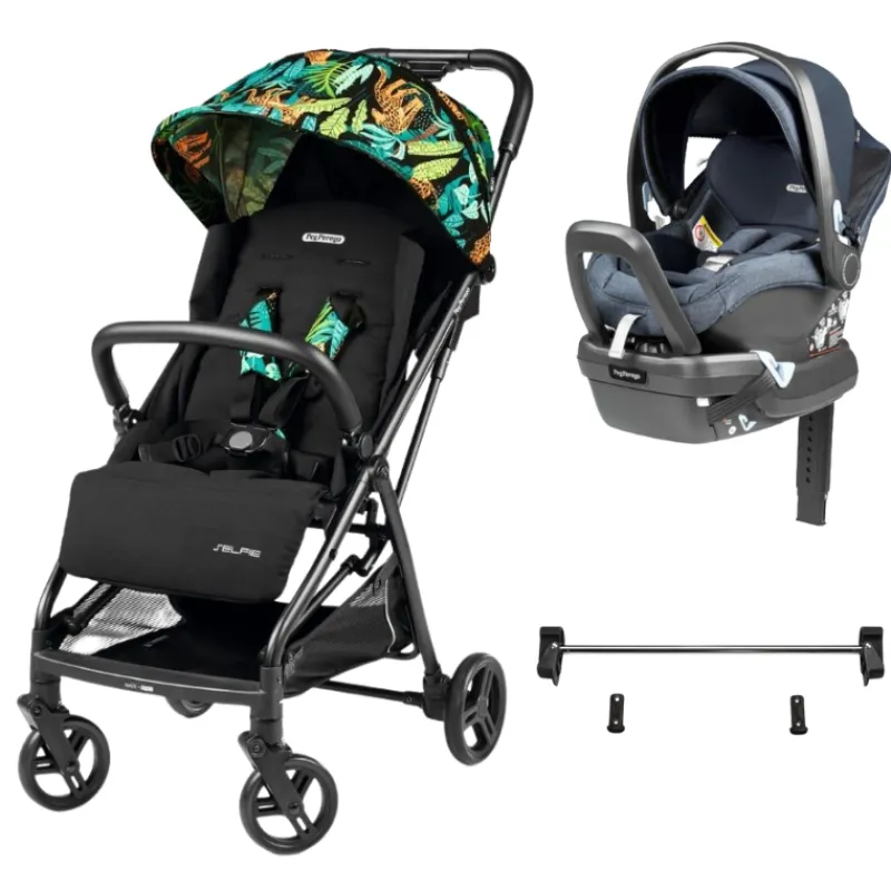 Travel Systems|Peg Perego Selfie Stroller + 4-35 Infant Seat Travel System