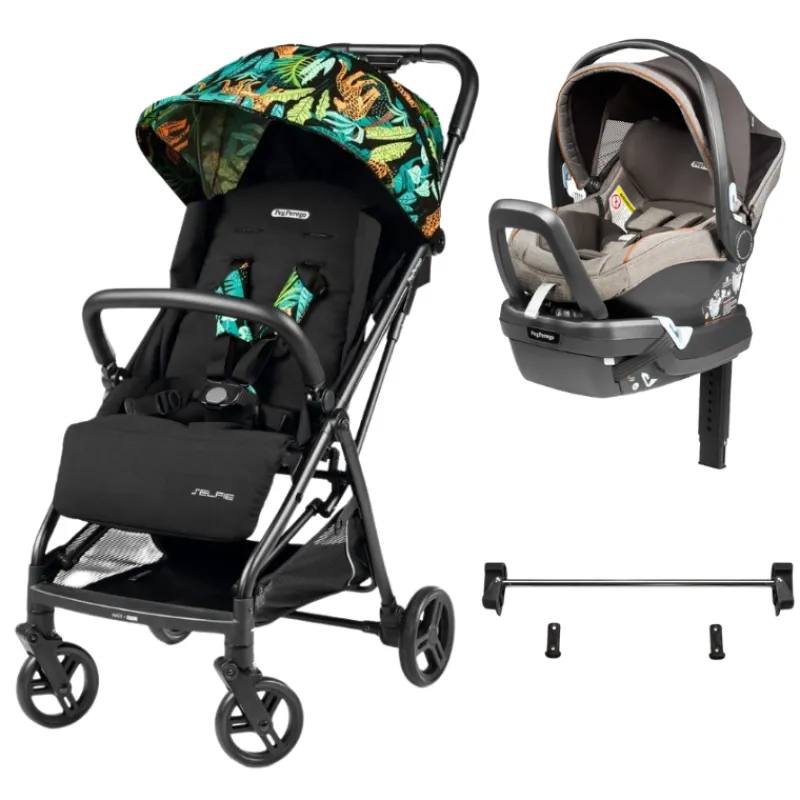 Travel Systems|Peg Perego Selfie Stroller + 4-35 Infant Seat Travel System
