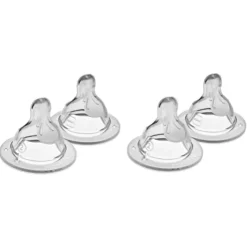 Bottle Feeding|MAM Silicone Bottle Nipples - 4 Pack