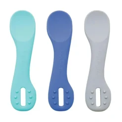Bibs & Burp Cloths|Tiny Twinkle Silicone Dippers - 3 Pack