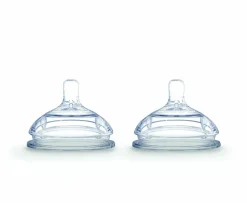 Bottle Feeding|Comotomo Silicone Nipple Variable Flow +6m