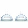 Bottle Feeding|Comotomo Silicone Nipples Med Flow 3-6m