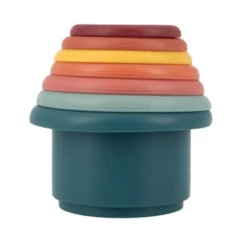 Sensory Toys|Nuby Silicone Stacking Cups
