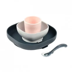 Tableware|Beaba Silicone Suction 4-Piece Meal Set