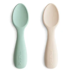 Tableware|Mushie Silicone Toddler Starter Spoons 2-Pack
