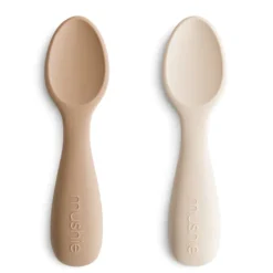 Tableware|Mushie Silicone Toddler Starter Spoons 2-Pack