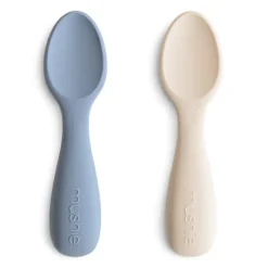 Tableware|Mushie Silicone Toddler Starter Spoons 2-Pack