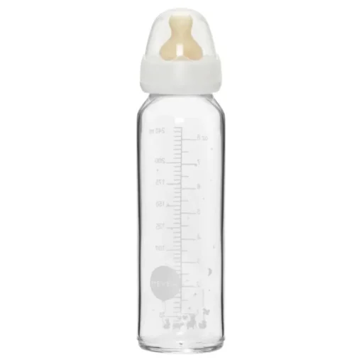 Bottle Feeding|Hevea Single Pack 8oz Glass Bottle