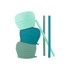 Tableware|Boon Snug Straw Lids - 3 Pack