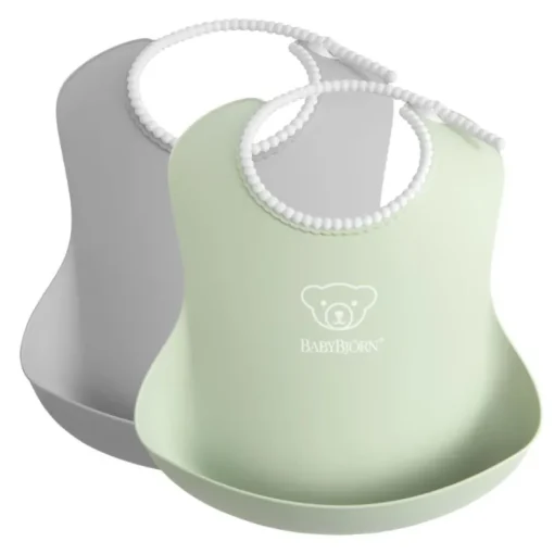 Bibs & Burp Cloths|BabyBjorn Soft Bib - 2 Pack