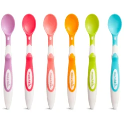 Tableware|Munchkin Soft Tip Infant Spoons - 6 Pack