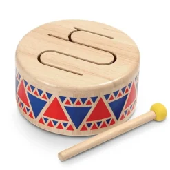 Musical Toys|Plan Toys Solid Drum - Classic