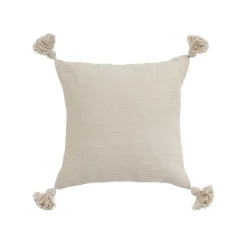Pillows|Pokoloko Solid Moroccan Pom Pom Pillow