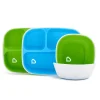 Tableware|Munchkin Splash Dining Set - Blue/Green - 4pk