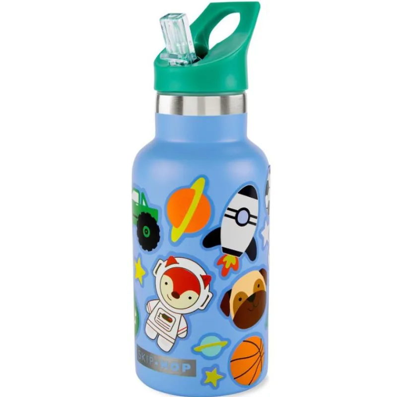 Tableware|Skip Hop Stainless Steel Canteen Bottle With Stickers