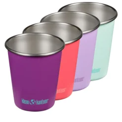 Tableware|Klean Kanteen Stainless Steel 10oz Cup - 4 Pack