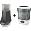 Bottle Feeding|Baby Brezza Sterilizer Dryer Advanced & Bottle and Breastmilk Warmer Bundle