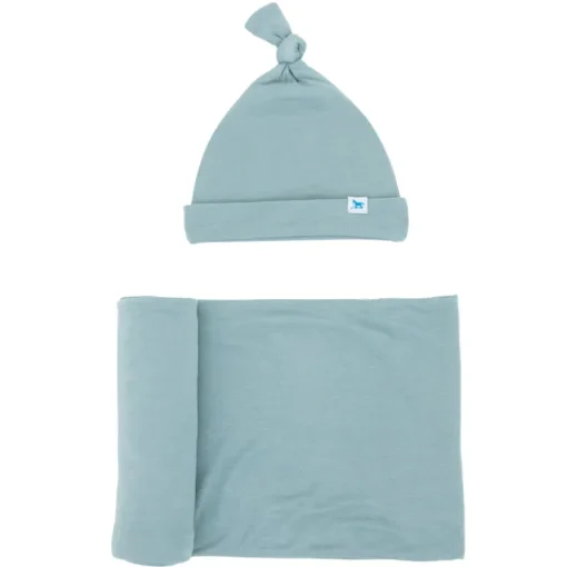 Hats|Swaddles|Little Unicorn Stretch Knit Swaddle & Hat Set