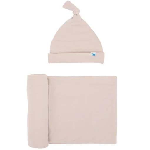 Hats|Swaddles|Little Unicorn Stretch Knit Swaddle & Hat Set