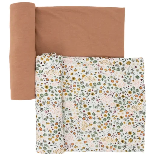Bedding|Little Unicorn Stretch Knit Swaddle Blanket - 2 Pack
