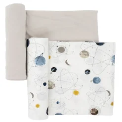 Bedding|Little Unicorn Stretch Knit Swaddle Blanket - 2 Pack