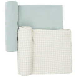 Bedding|Little Unicorn Stretch Knit Swaddle Blanket - 2 Pack