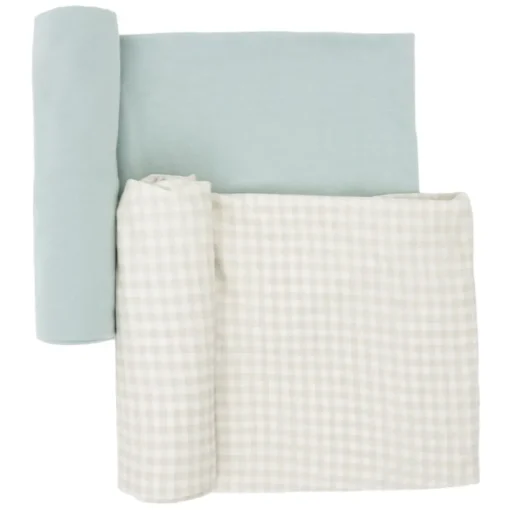 Bedding|Little Unicorn Stretch Knit Swaddle Blanket - 2 Pack
