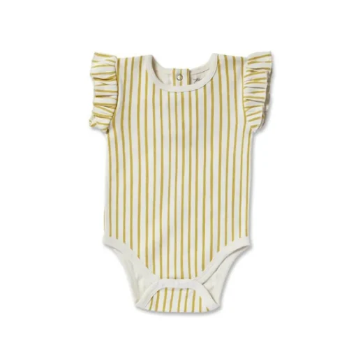 Onesies|Pehr Designs Stripes Away Short Sleeve One-Piece