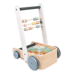 Activity Toys|Janod Sweet Cocoon Cart with ABC Blocks