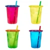 Bottle Feeding|The First Years Take and Toss 10 oz Spill Proof Straw Cups - 4 Pack