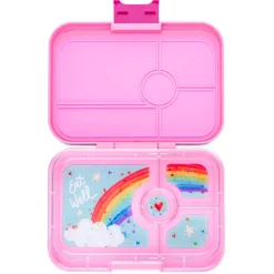 On-The-Go Feeding|Yumbox Tapas 4 Compartment Bento Lunch Box