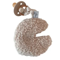 Pacifiers|Pacifier Clips|Pip + Phee Teddy Moon Pacifier Holder