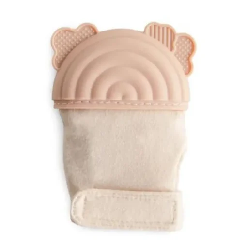 Silicone Teethers|Mushie Teething Mitten