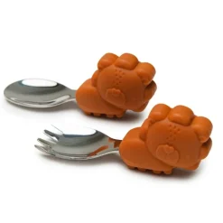 Tableware|LouLou Lollipop Toddler Learning Spoon and Fork Set