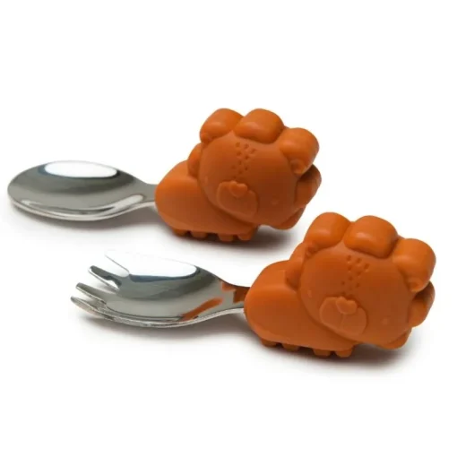 Tableware|LouLou Lollipop Toddler Learning Spoon and Fork Set