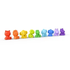 Sensory Toys|Bright Starts Tropic-Animals 9 Take-Along Friends