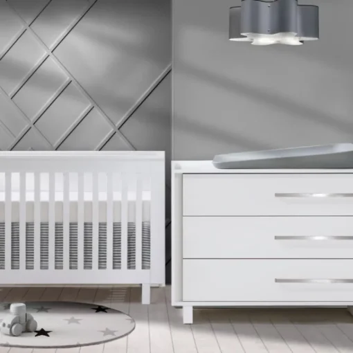 Cribs|Dressers|Tulip Juvenile Urban Convertible Crib and Urban 3 Drawer Dresser Combo