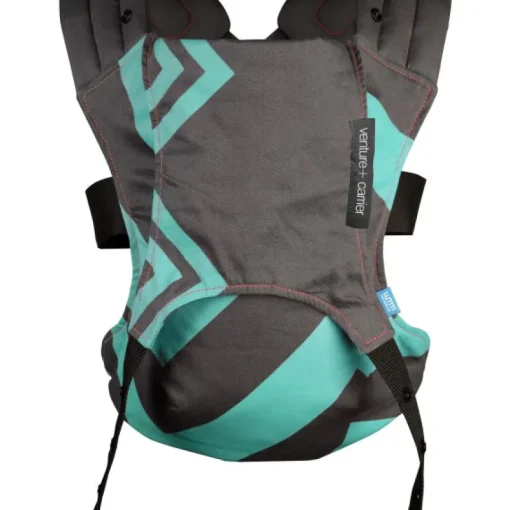 Structured Carriers|We Made Me Venture + Carrier - Mint ZigZag