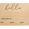 Milestones|Pearhead Wooden Fill in Photo Prop