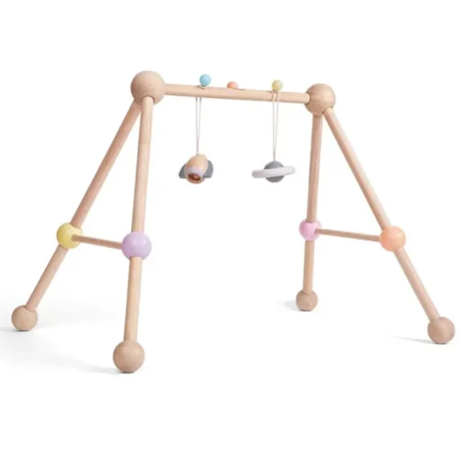 Activity Toys|Plan Toys Wooden Play Gym - Pastel