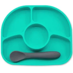 Tableware|bbluv Yümi Silicone Plate and Spoon Set