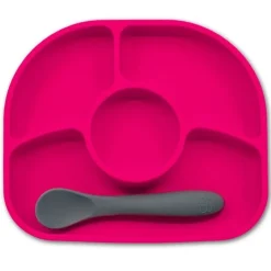 Tableware|bbluv Yümi Silicone Plate and Spoon Set