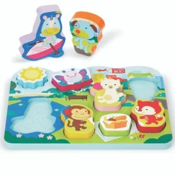 Games & Puzzles|Skip Hop Zoo Park Pals Puzzle